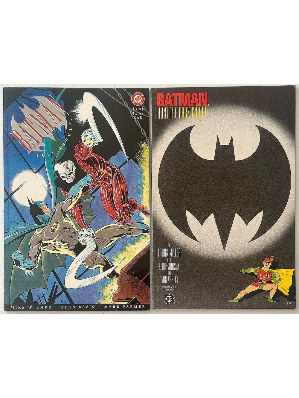 DC Comics BATMAN The Dark Knight #3 GN & Batman Full Circle GN